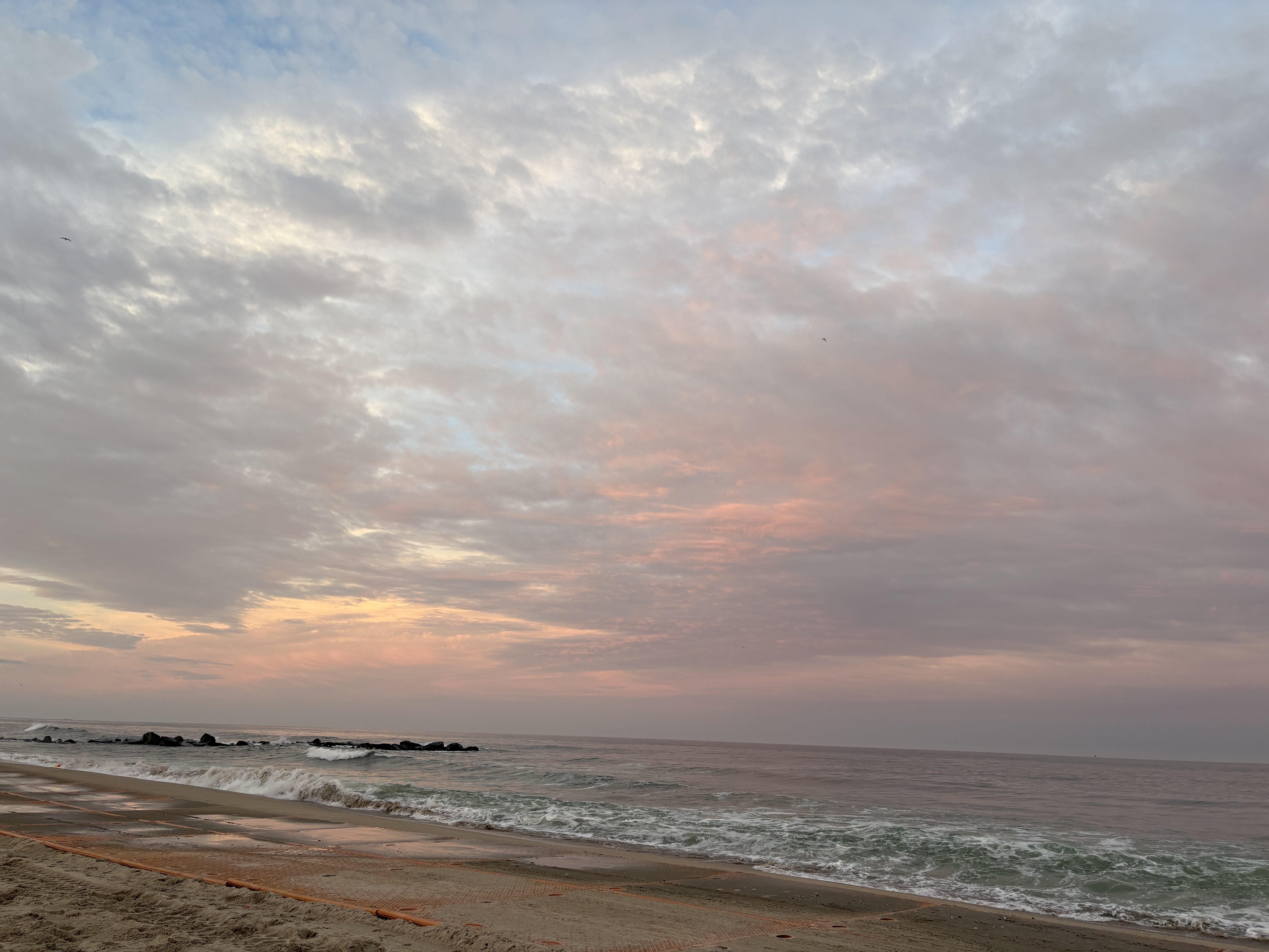 The boardwalk at the Jersey shore
